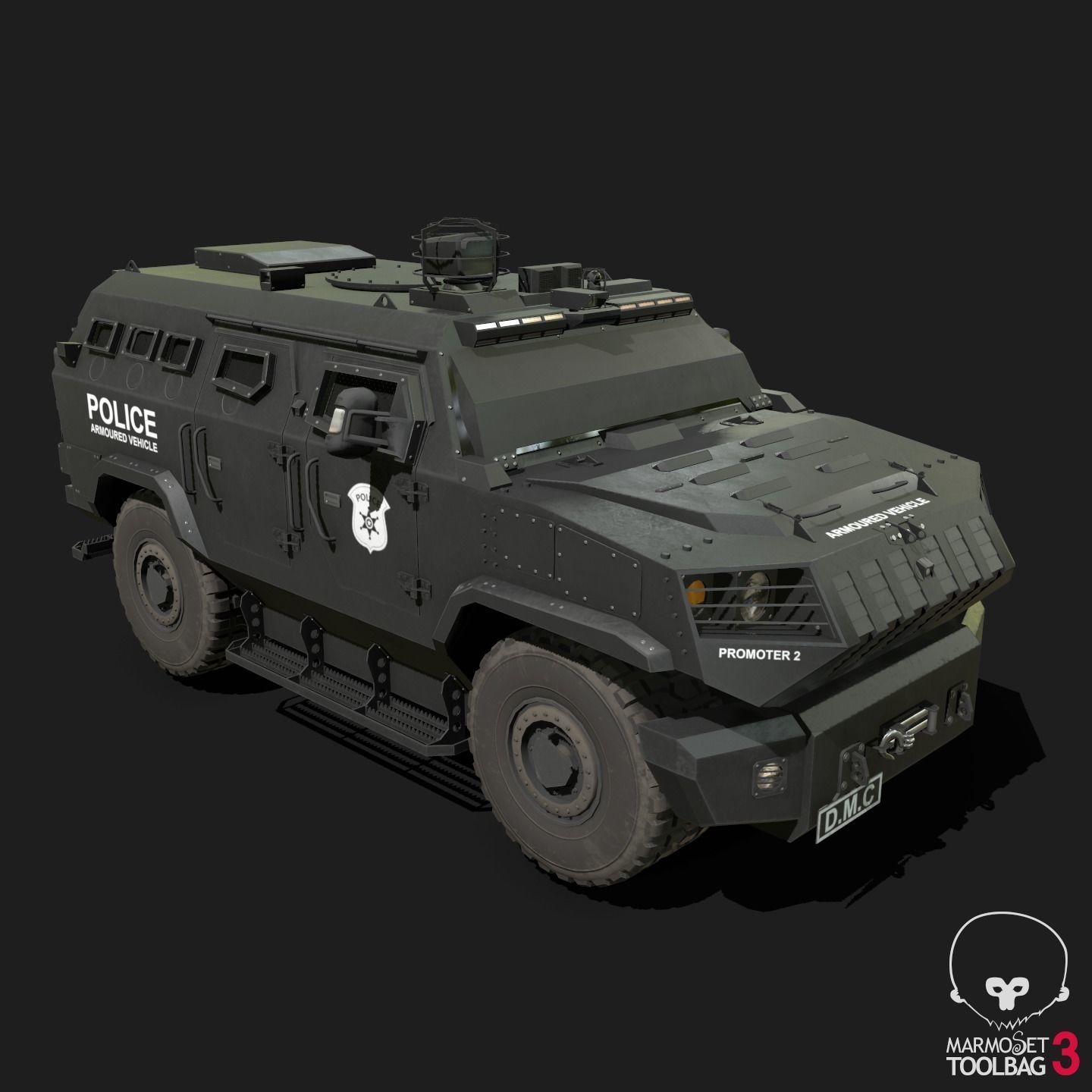 DAPC Promoter 2 Low-poly 3D model_15