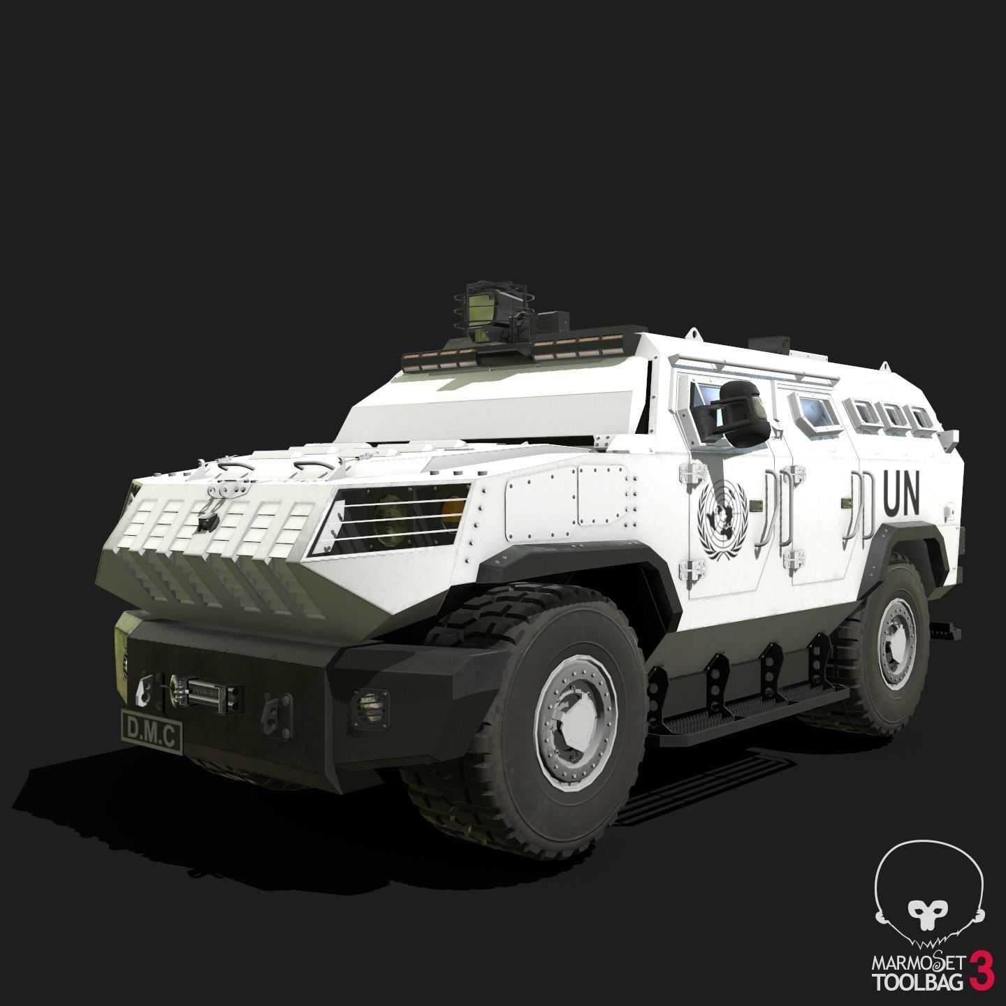 DAPC Promoter 2 Low-poly 3D model_21