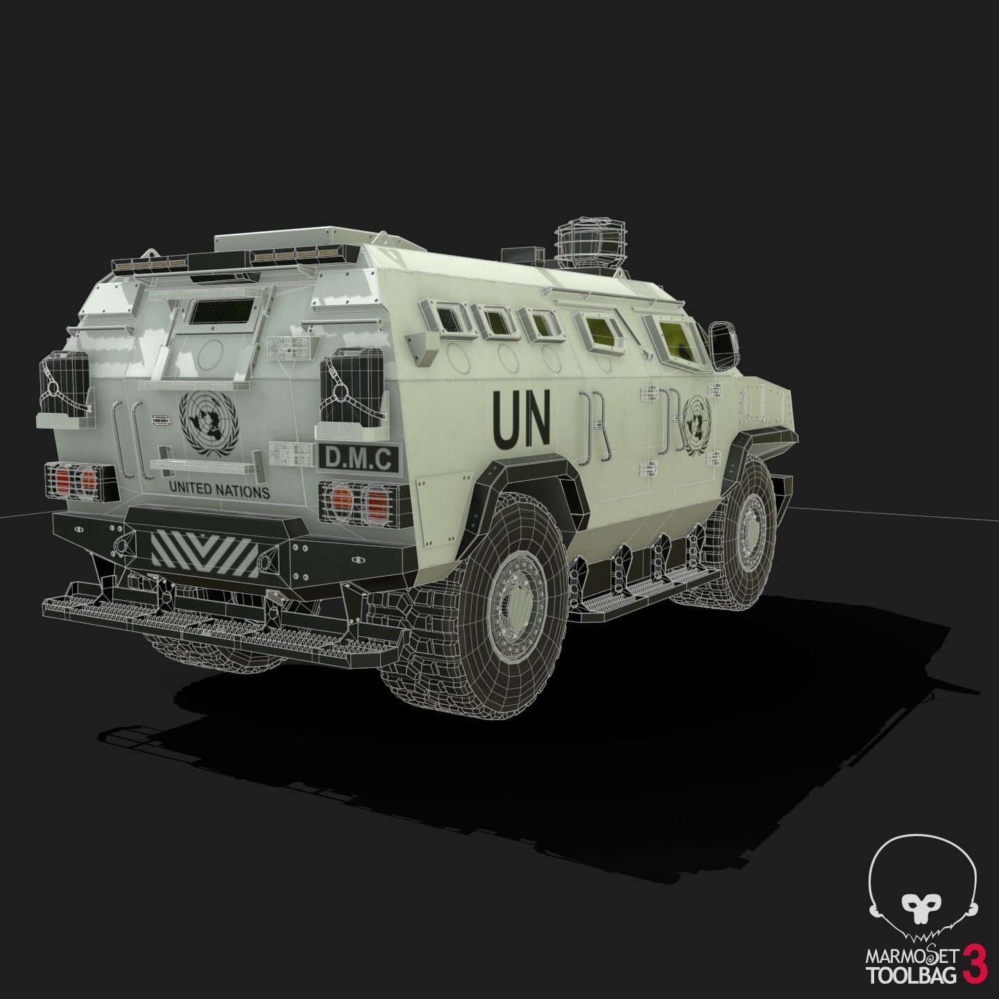 DAPC Promoter 2 Low-poly 3D model_32