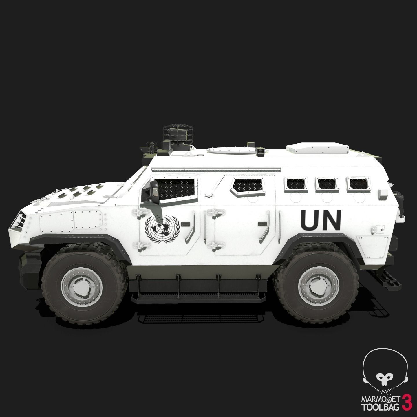 DAPC Promoter 2 Low-poly 3D model_23