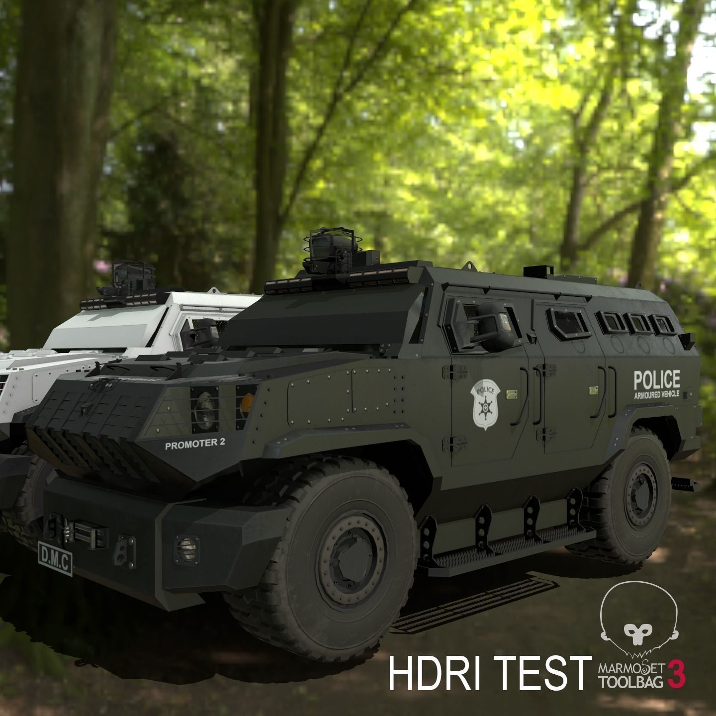 DAPC Promoter 2 Low-poly 3D model_8