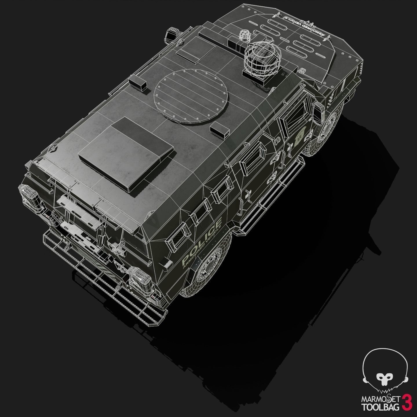 DAPC Promoter 2 Low-poly 3D model_18