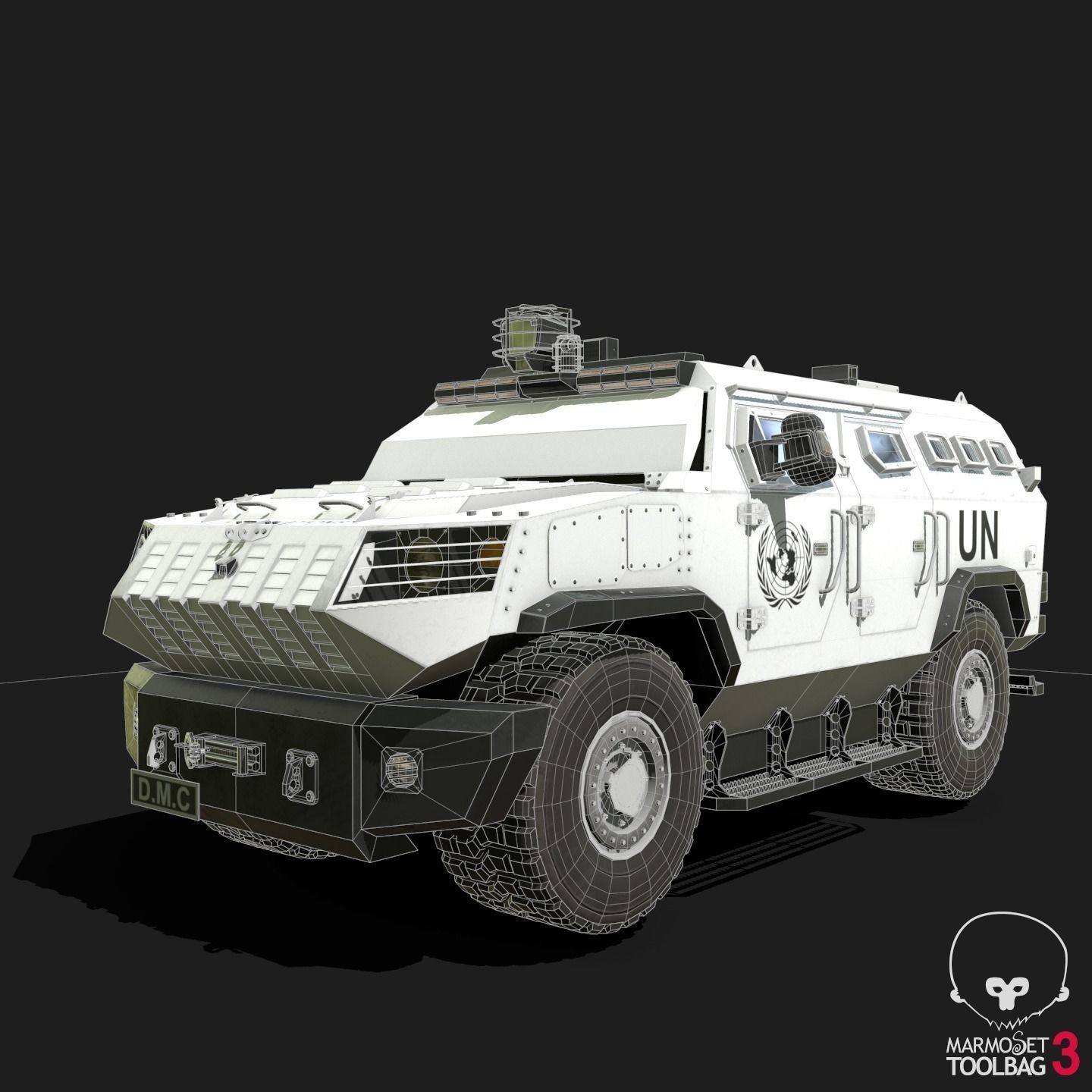 DAPC Promoter 2 Low-poly 3D model_22