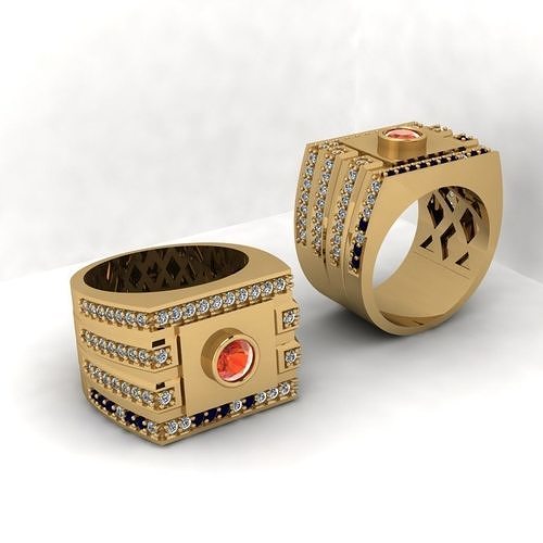 3d-model ring 3D print model