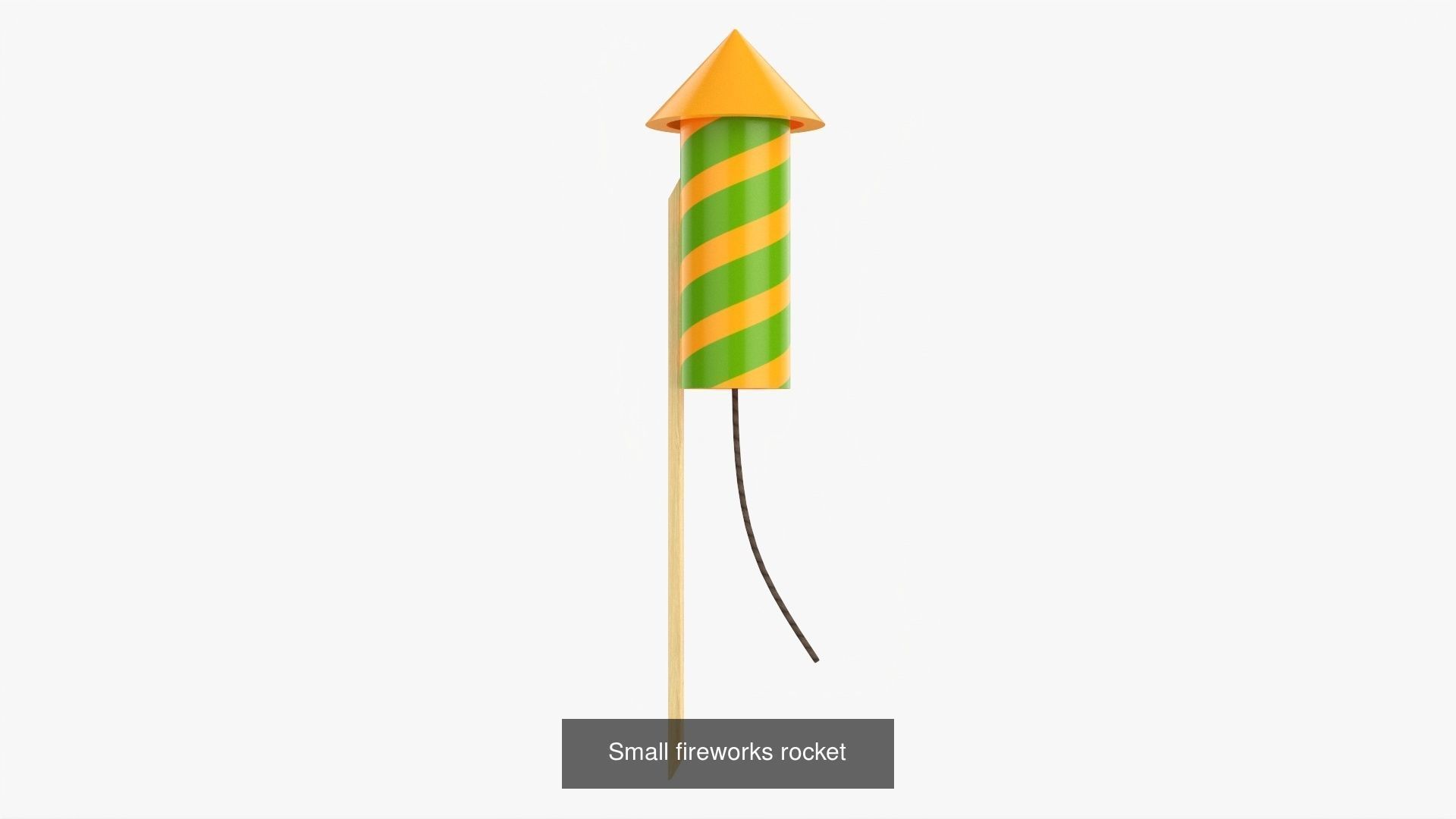 Fireworks firecrackers rockets pack 3D Model Collection_1