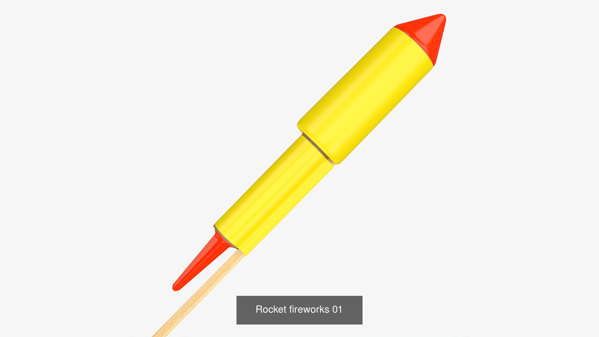 Fireworks firecrackers rockets pack 3D Model Collection_5