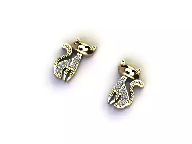 Kid Earrings 8 3DM STL Files 