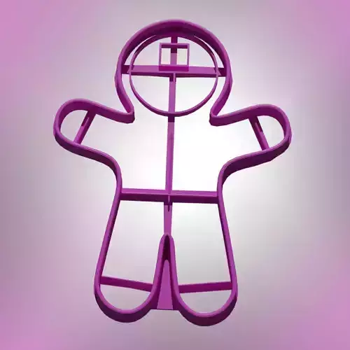 Squid game Cookie Cutter 3D print model 3D print model