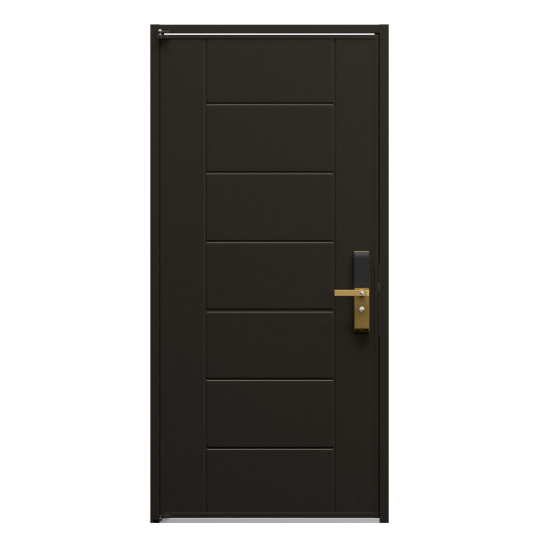 Electronic Lock Door 3D model_3
