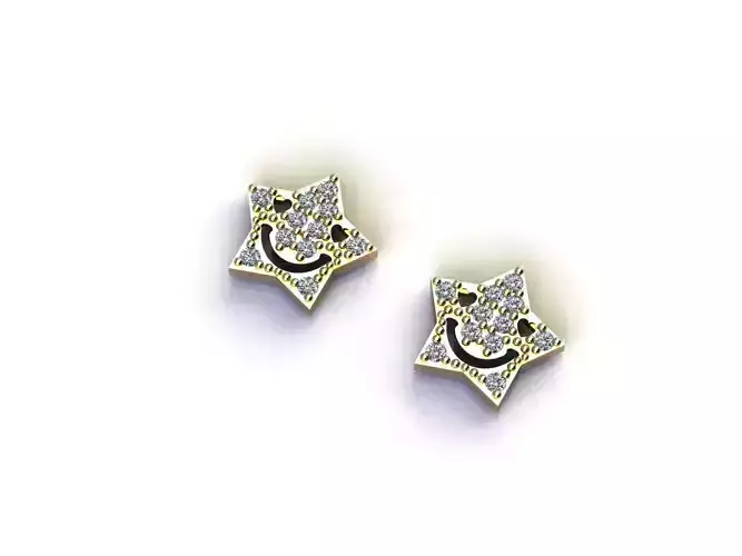 Kid Earrings 2 3dm stl files