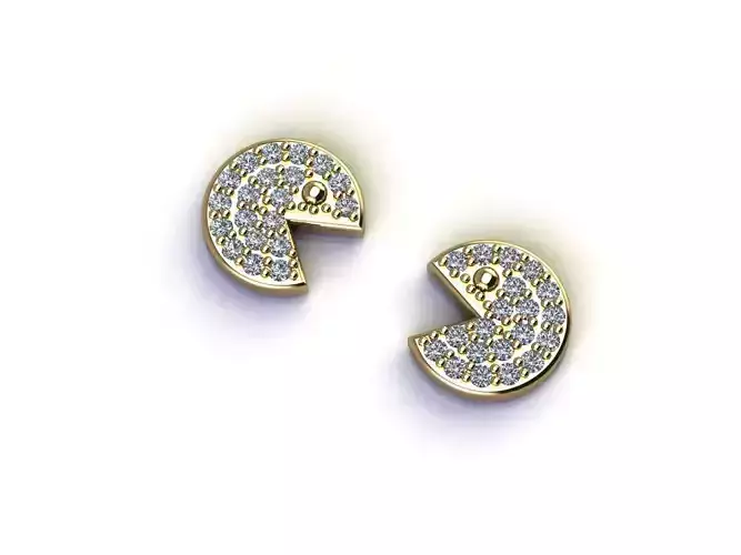 Kid Earrings 15 3dm stl file 