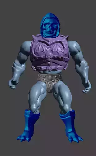 Skeletor battle armor 3D print model