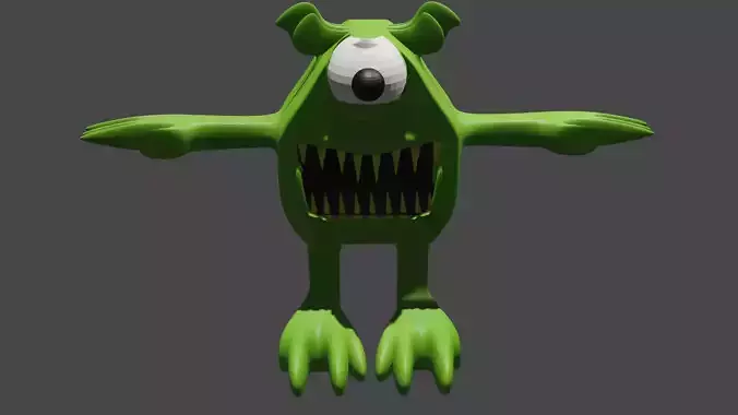 My version of Mike from monsters inc