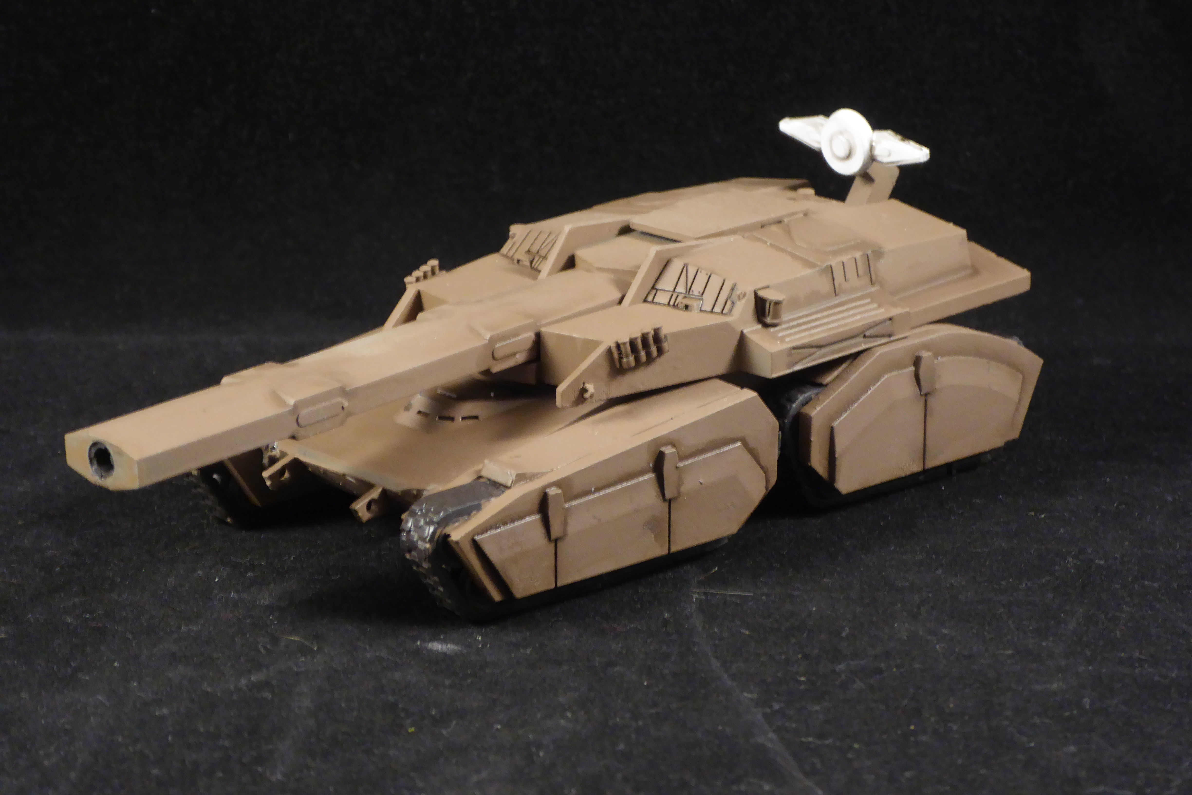 1-100 Linear tank 3D print model_2