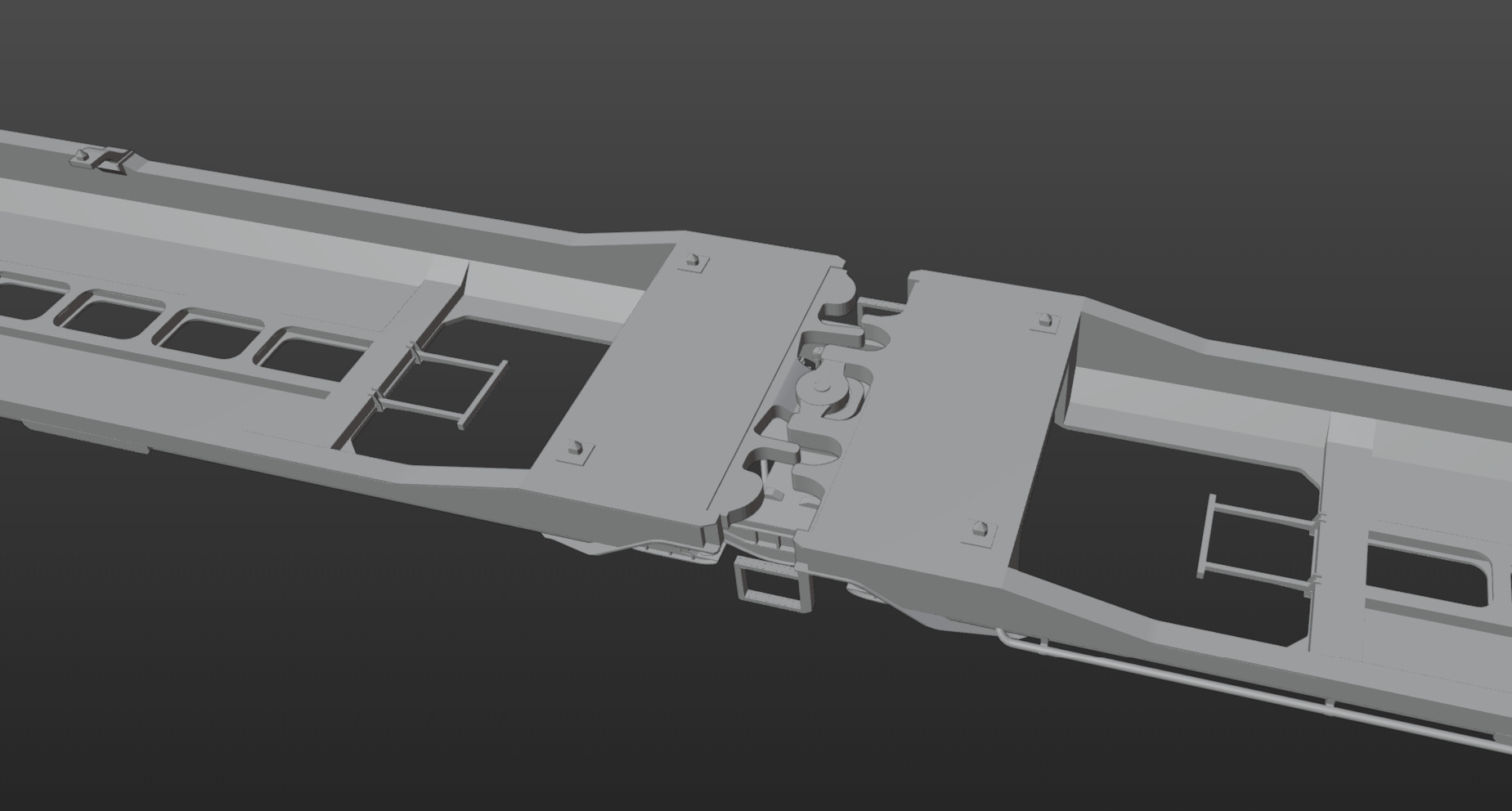 Pre Supported H0 1-87 scale Sdggmrss pocket wagon 3D print model_23