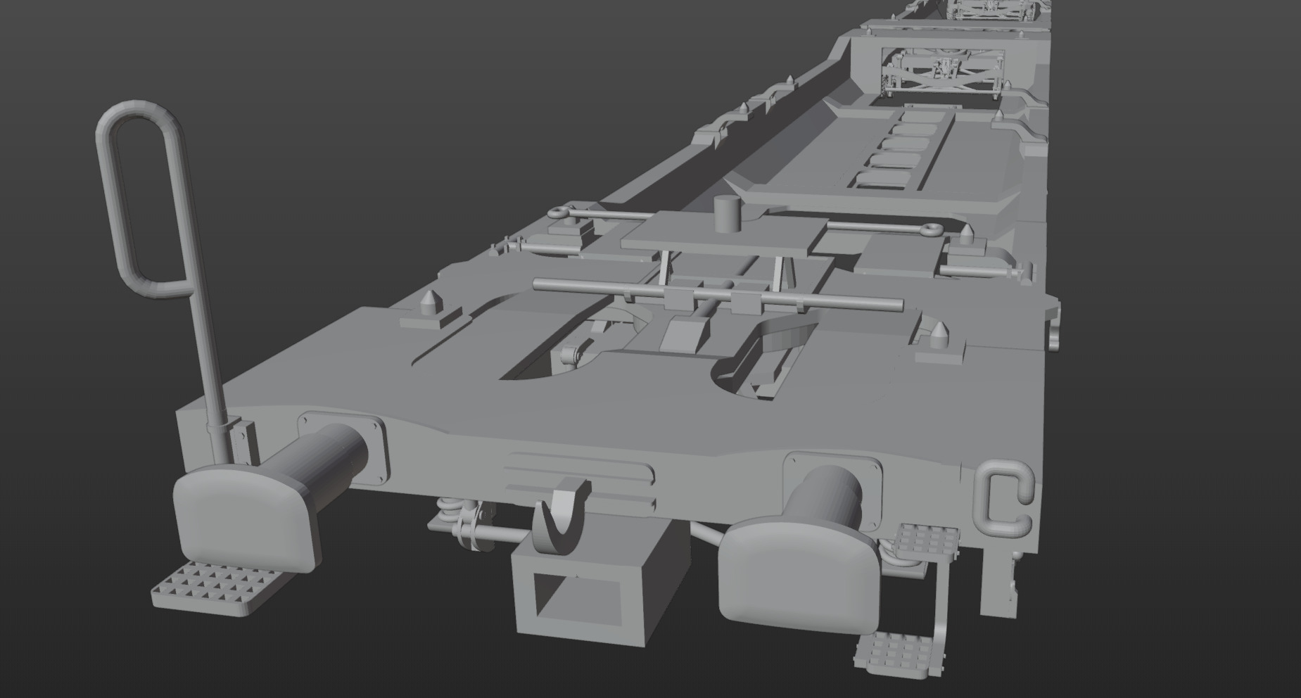 Pre Supported H0 1-87 scale Sdggmrss pocket wagon 3D print model_31