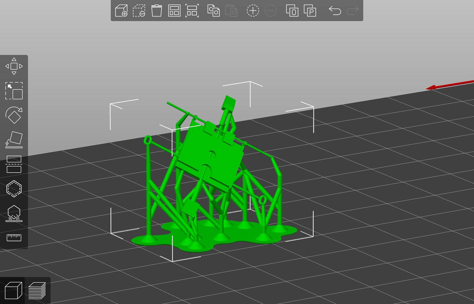 Pre Supported H0 1-87 scale Sdggmrss pocket wagon 3D print model_13