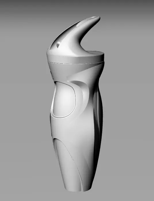 Sport bottle model Free 3D model