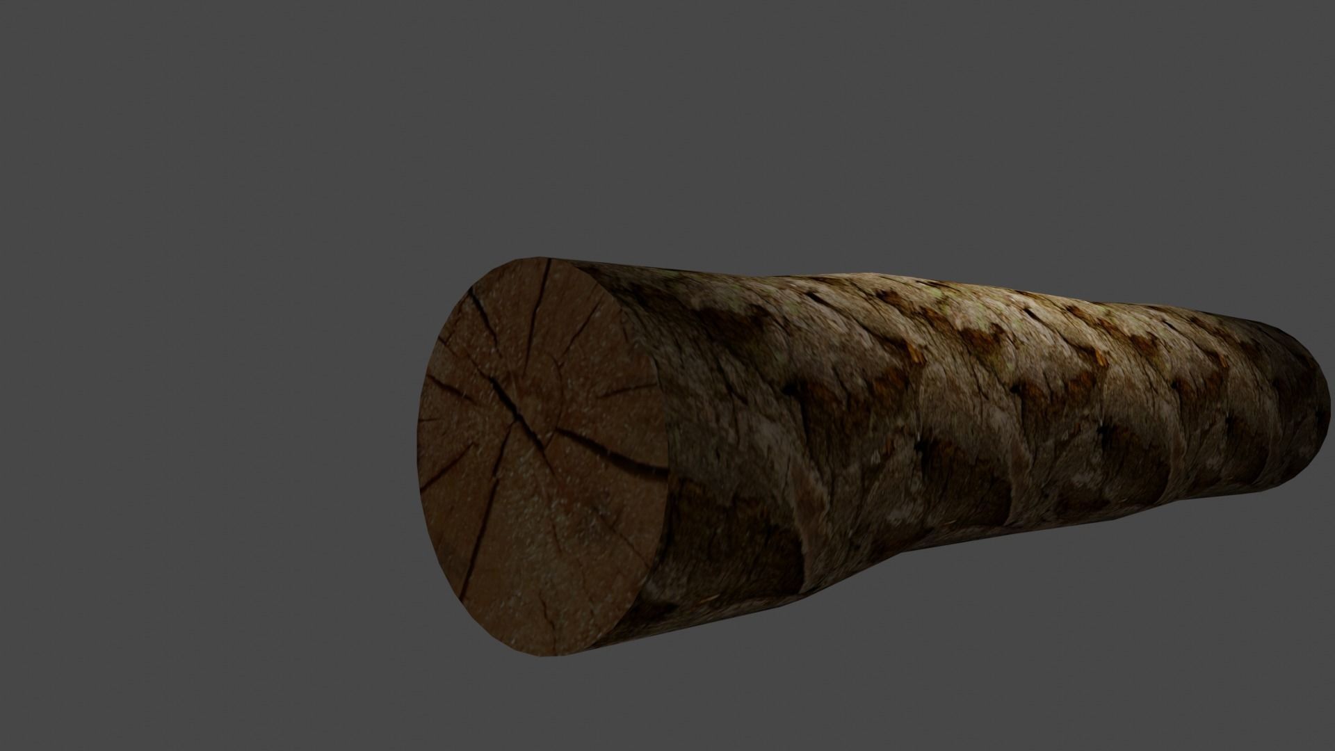 three logs Free low-poly 3D model_6