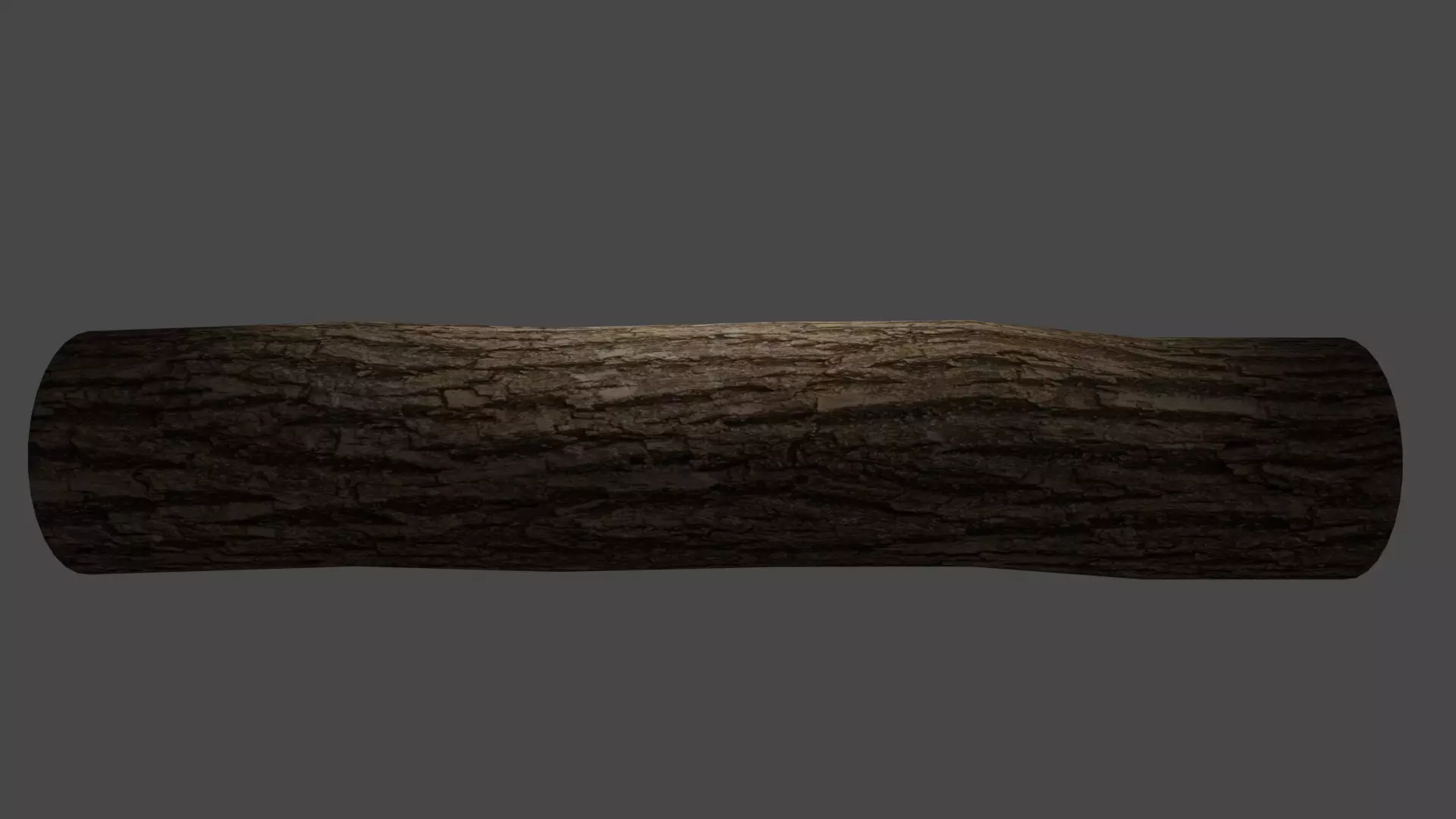 three logs Free low-poly 3D model_0