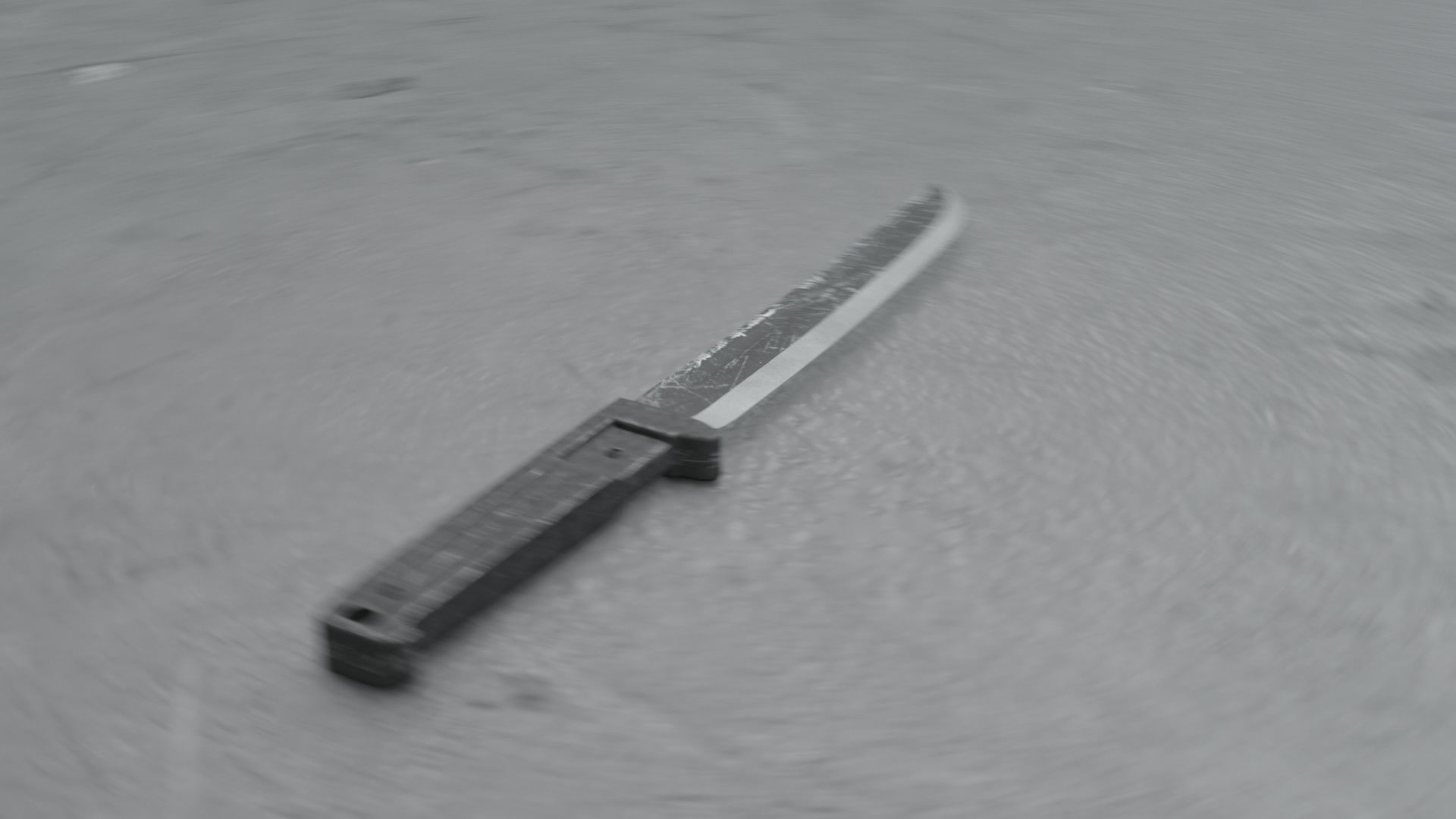 Knife 3D model_5