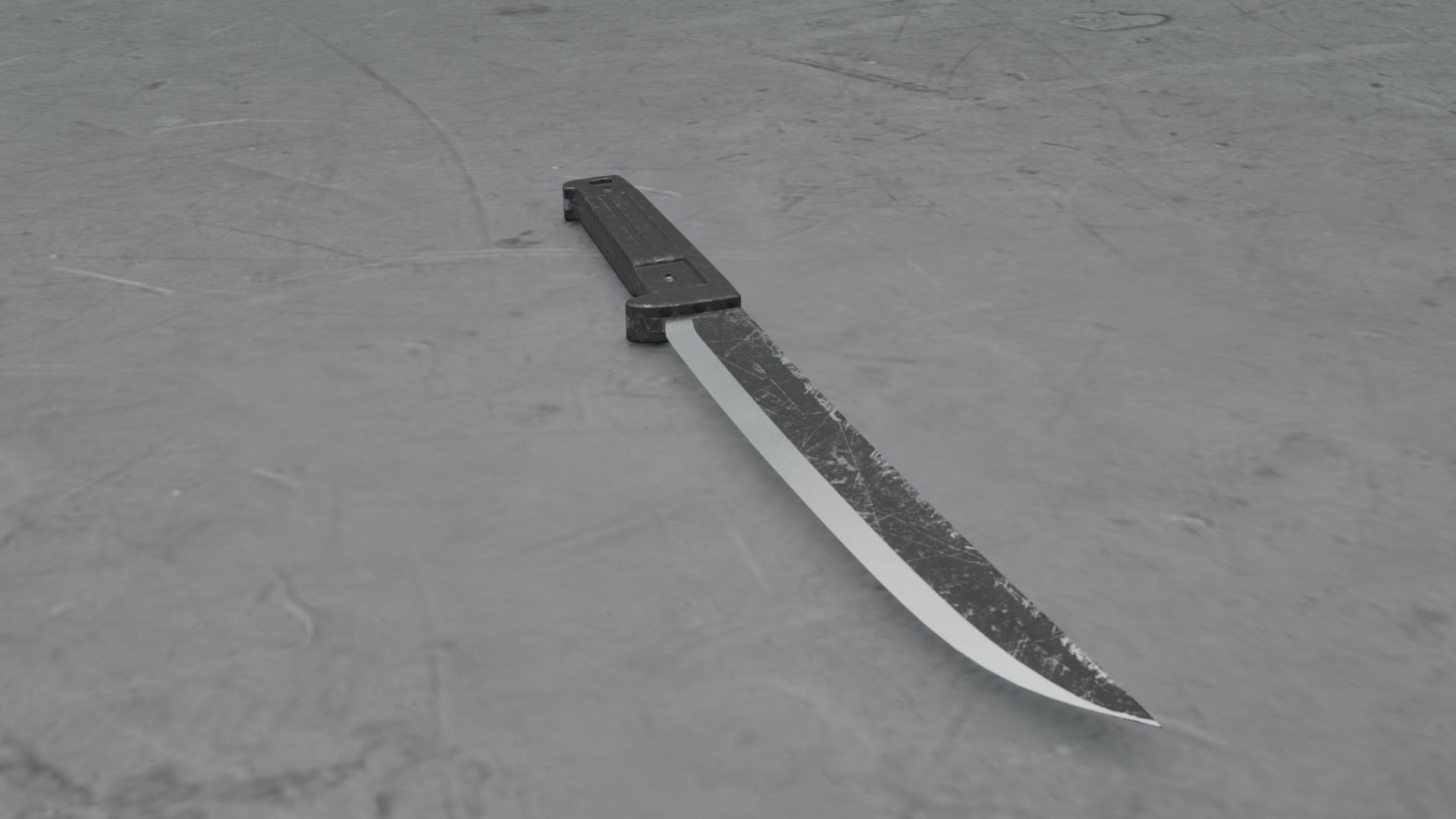 Knife 3D model_6