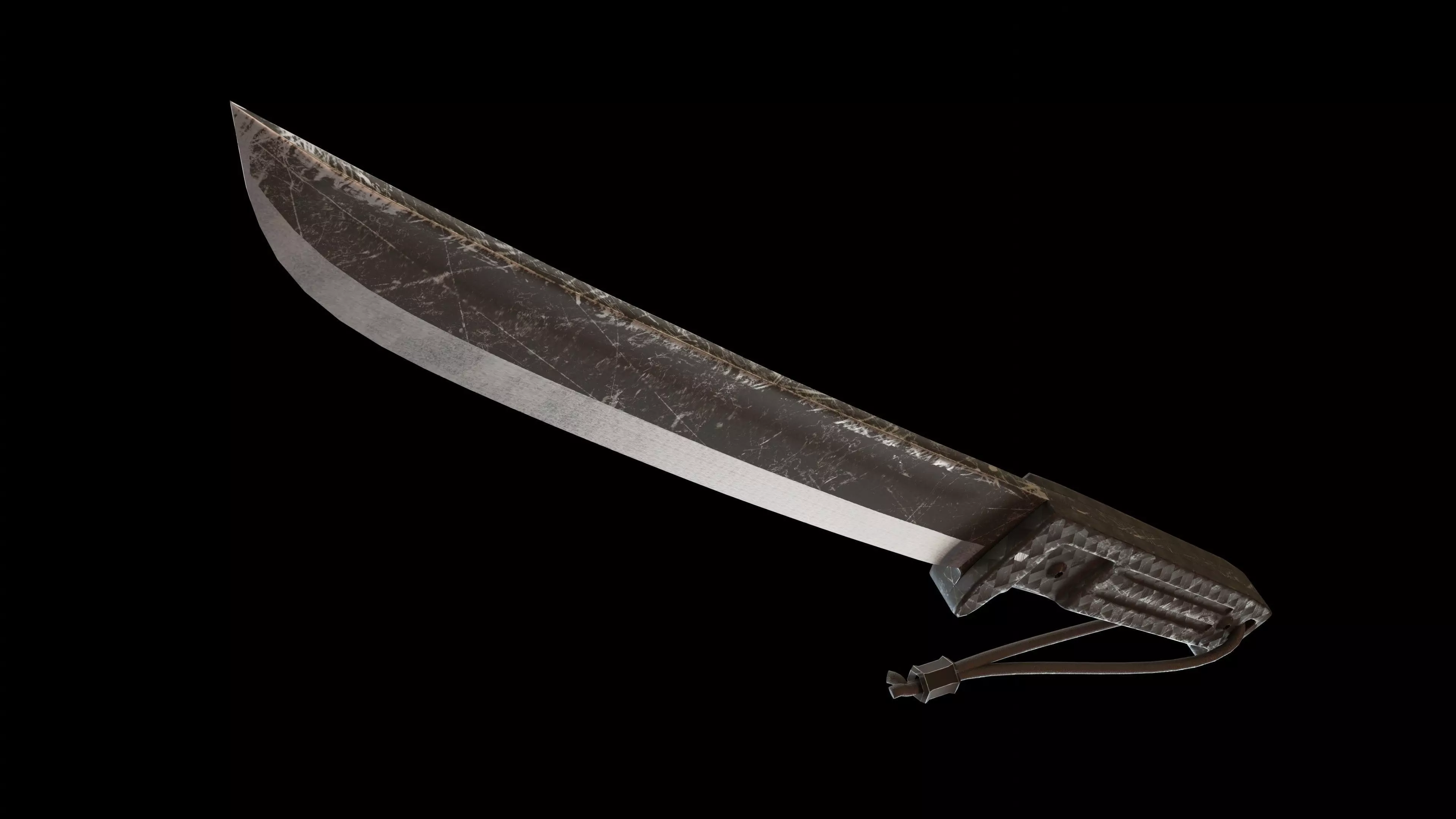 Knife 3D model_0