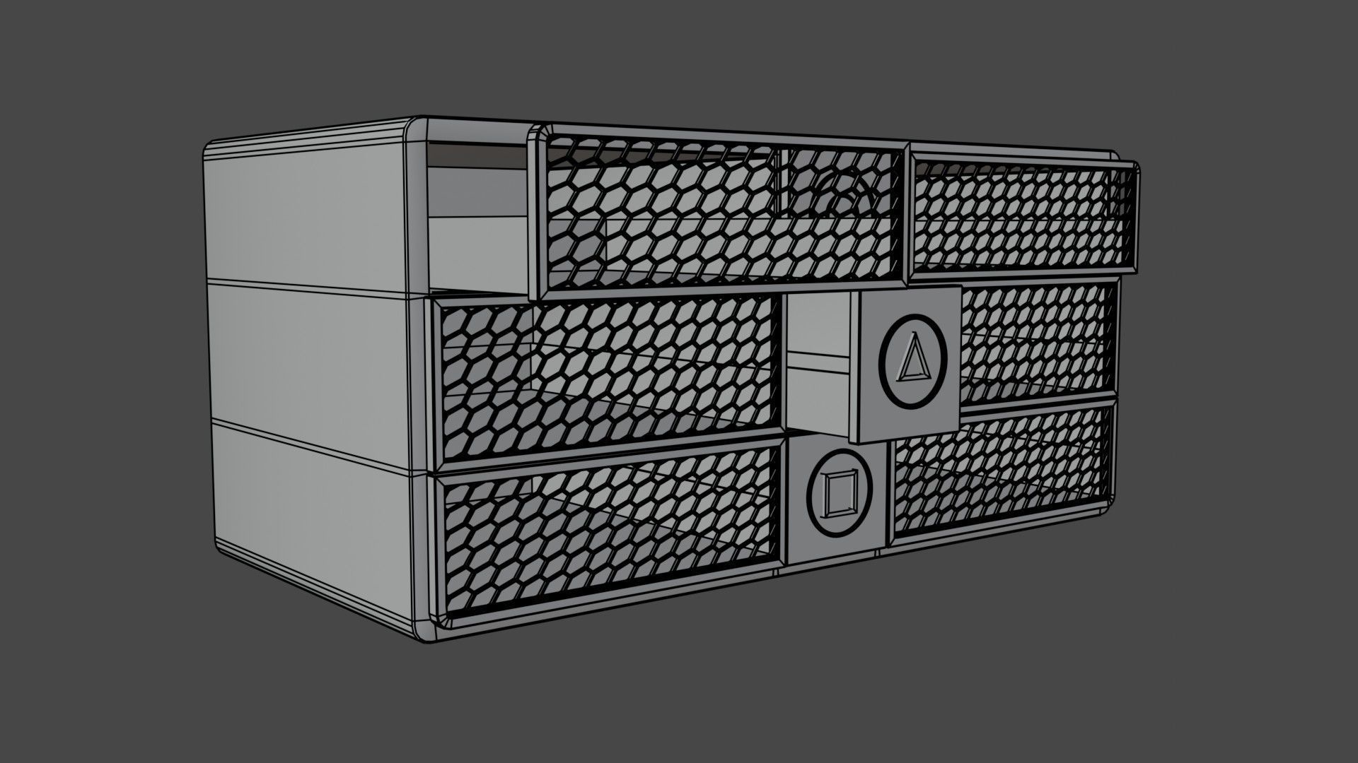 Squid Game Chest 3D model_11