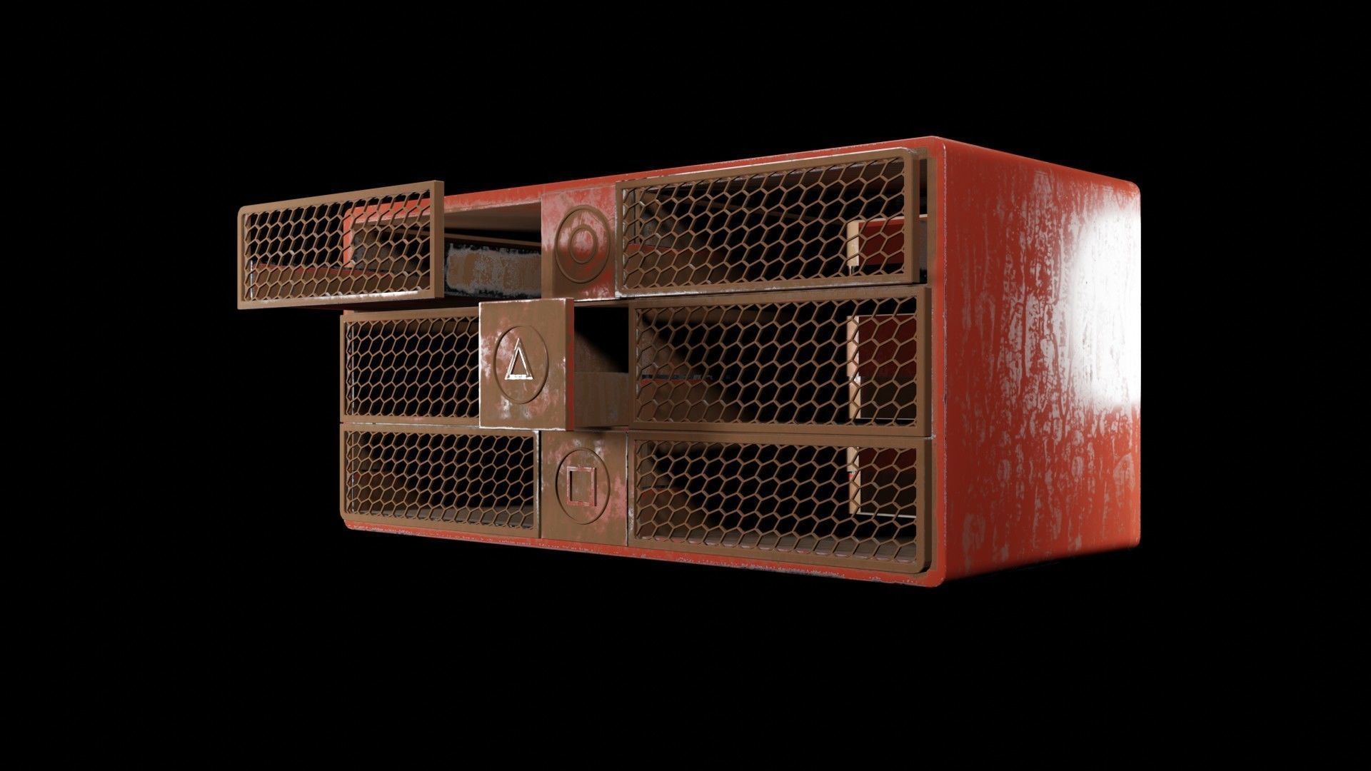 Squid Game Chest 3D model_1
