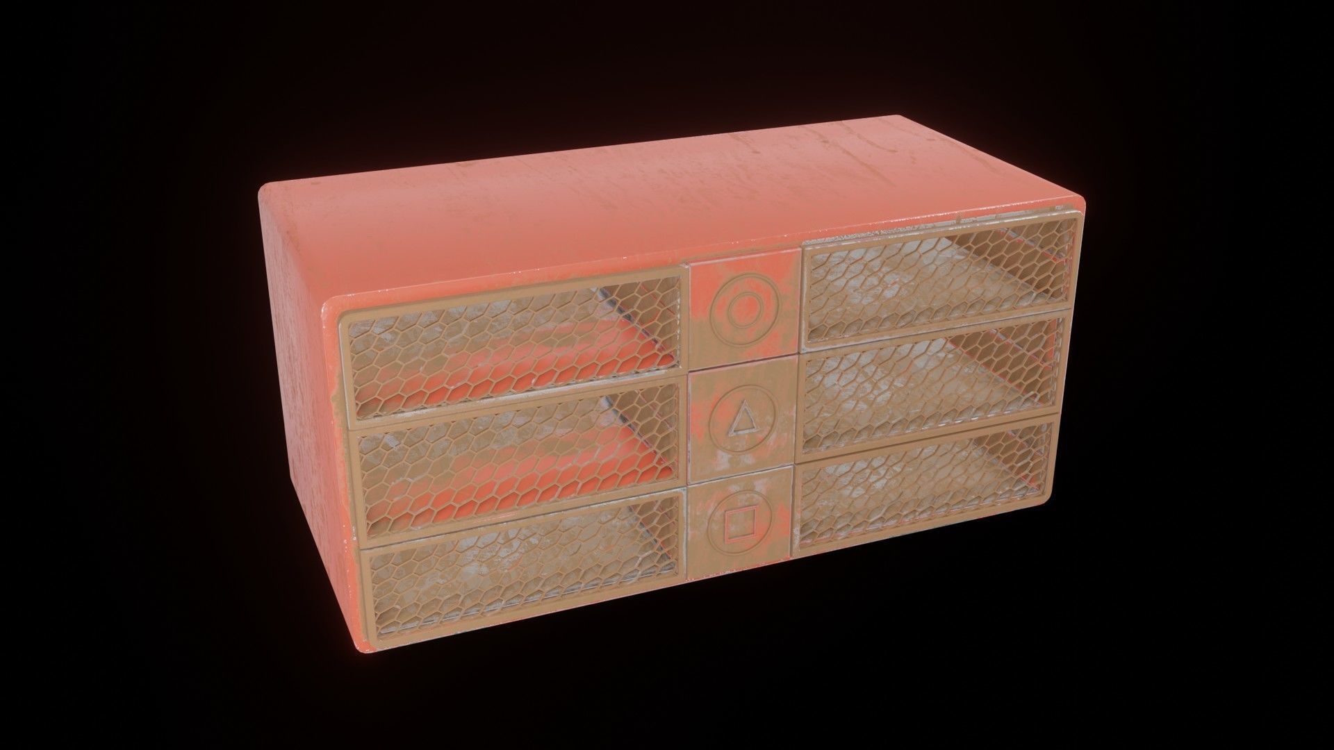 Squid Game Chest 3D model_4