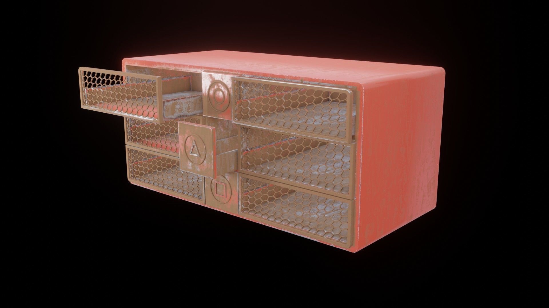 Squid Game Chest 3D model_2
