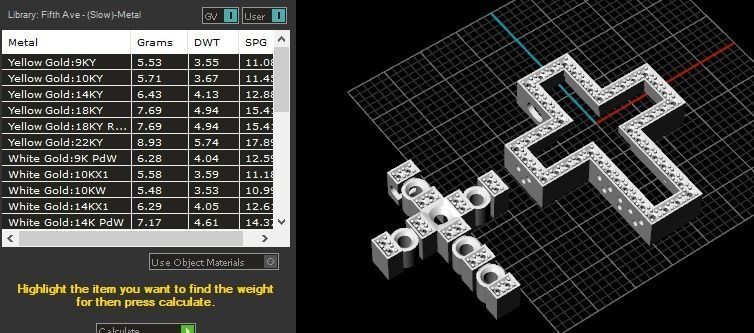 Cross with rubies and diamonds 3D print model_4