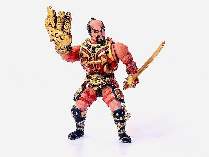 Jitsu  custom vintage 3D print model