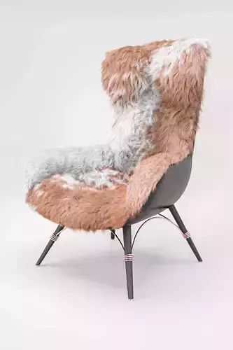 Chair Design - animal fur