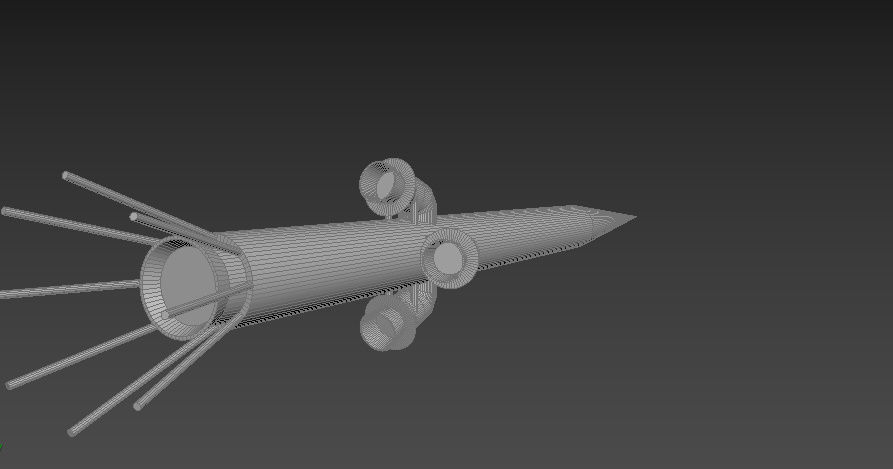 Sea Dragon Low-poly 3D model_10