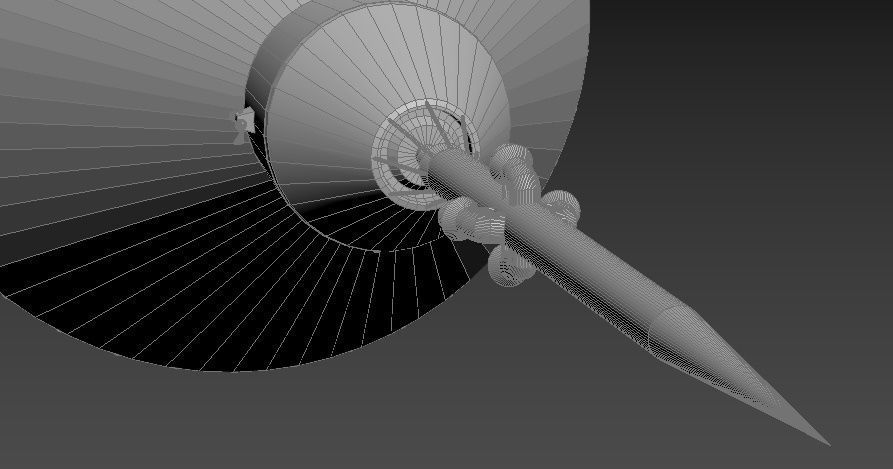 Sea Dragon Low-poly 3D model_6