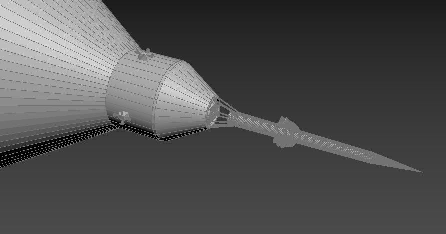 Sea Dragon Low-poly 3D model_7