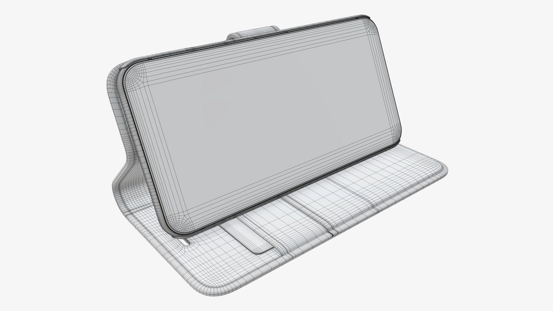 Smartphone in flip wallet case 3D Model Collection_10