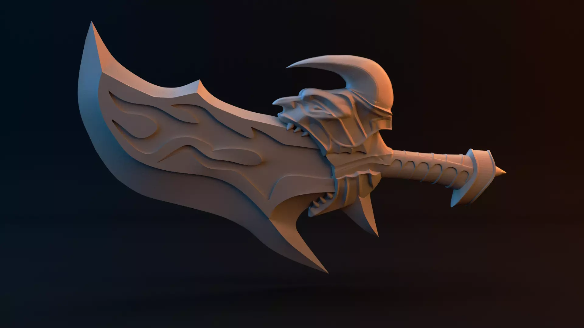 Sword of the Gods Free 3D print model