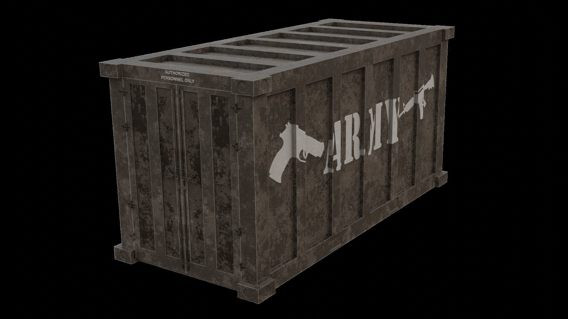 Base Camp - Asset Pack Low-poly 3D model_14