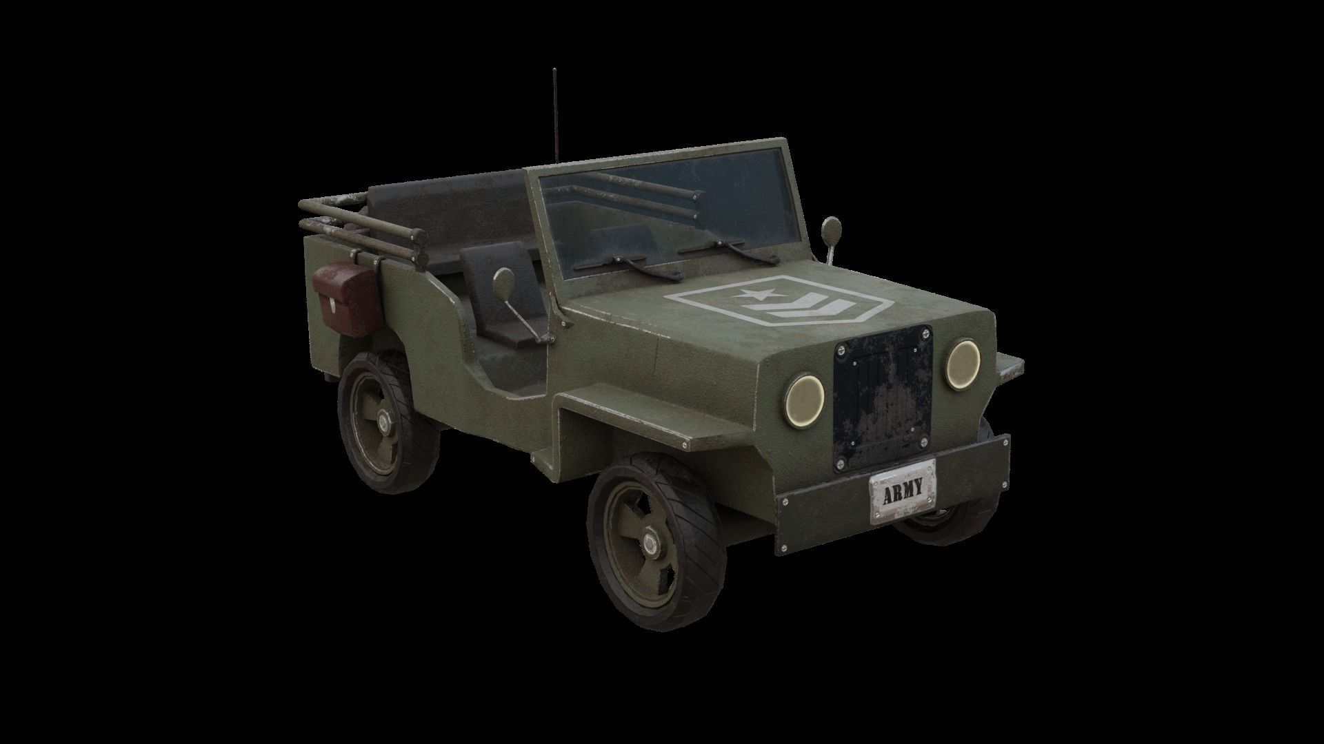 Base Camp - Asset Pack Low-poly 3D model_4