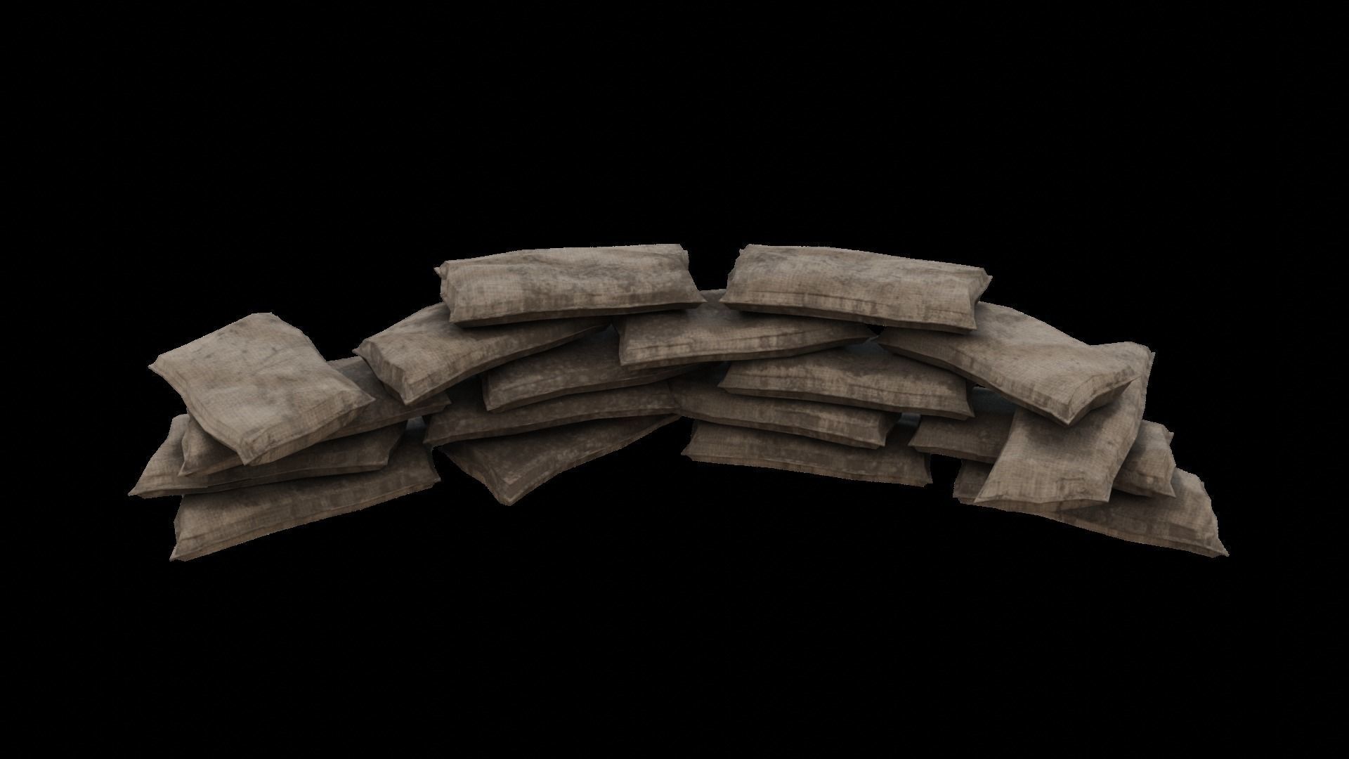 Base Camp - Asset Pack Low-poly 3D model_25