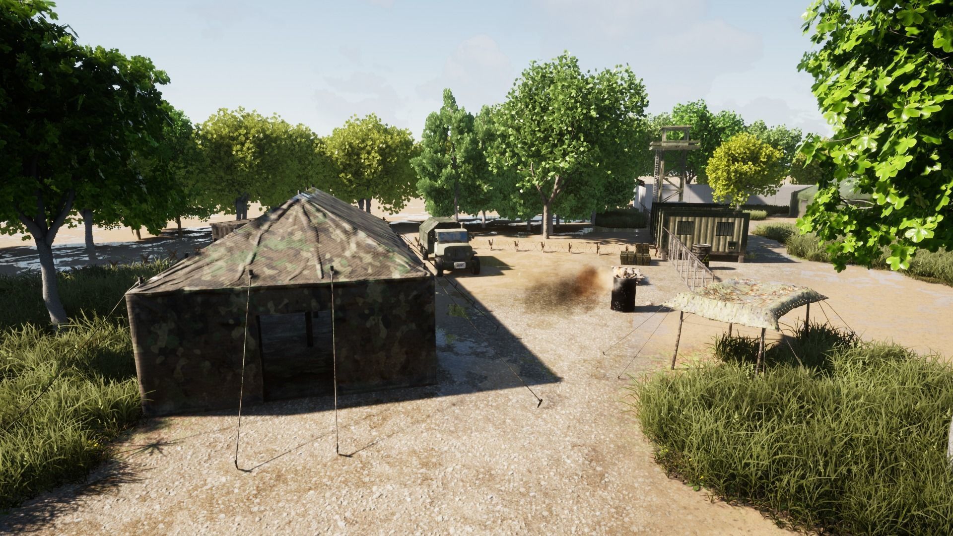 Base Camp - Asset Pack Low-poly 3D model_35