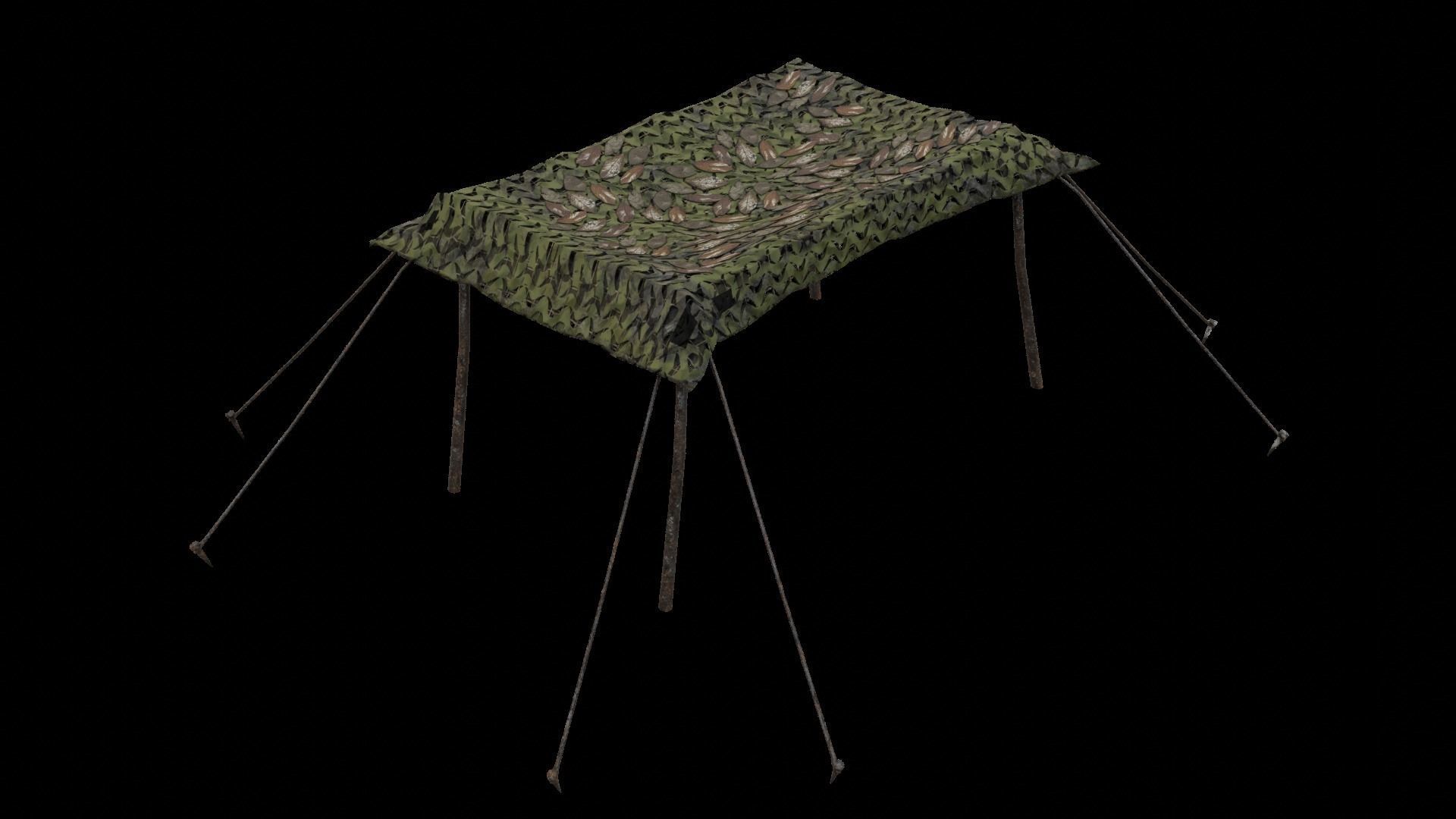 Base Camp - Asset Pack Low-poly 3D model_22