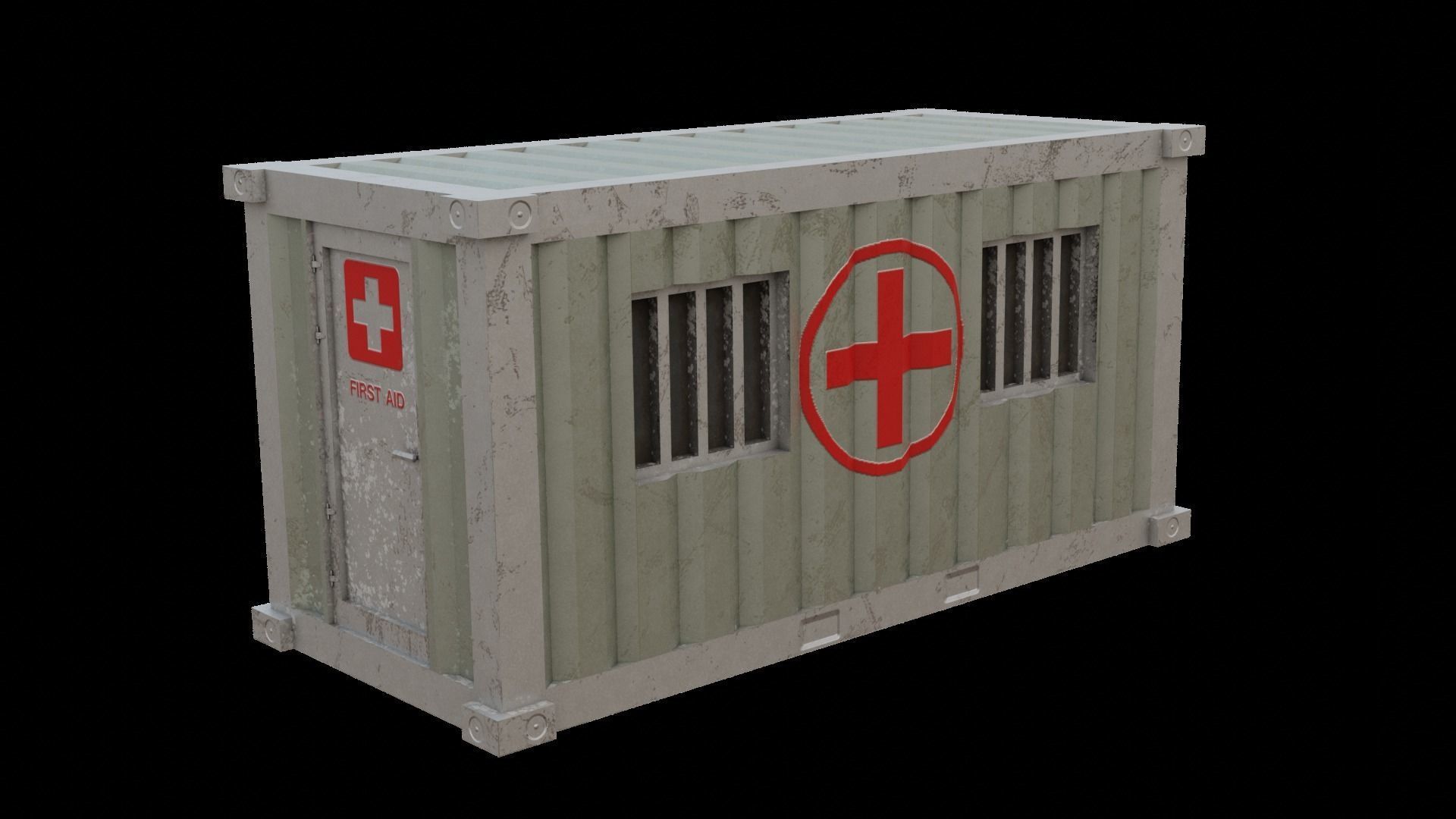Base Camp - Asset Pack Low-poly 3D model_13