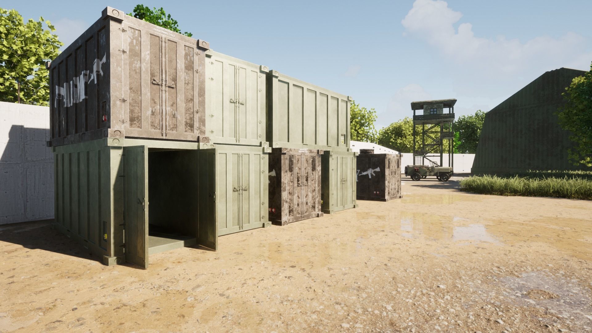 Base Camp - Asset Pack Low-poly 3D model_29