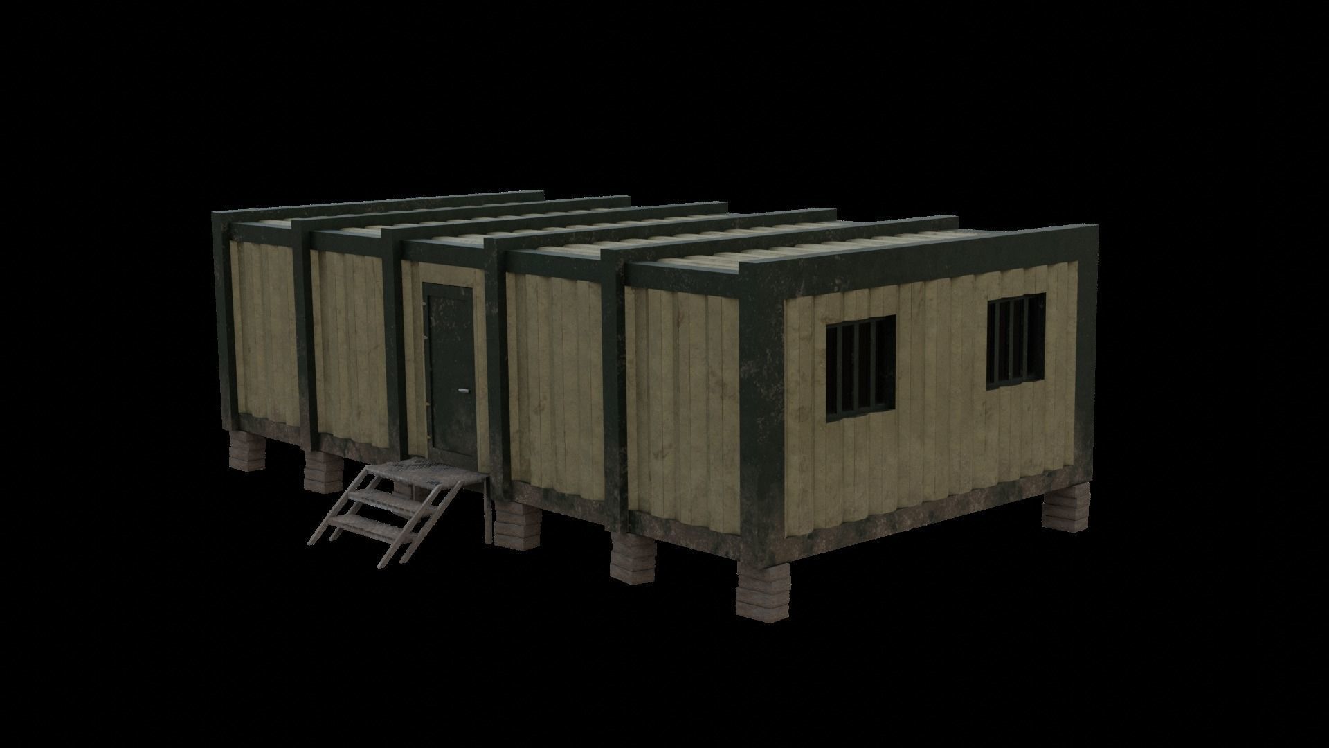 Base Camp - Asset Pack Low-poly 3D model_23