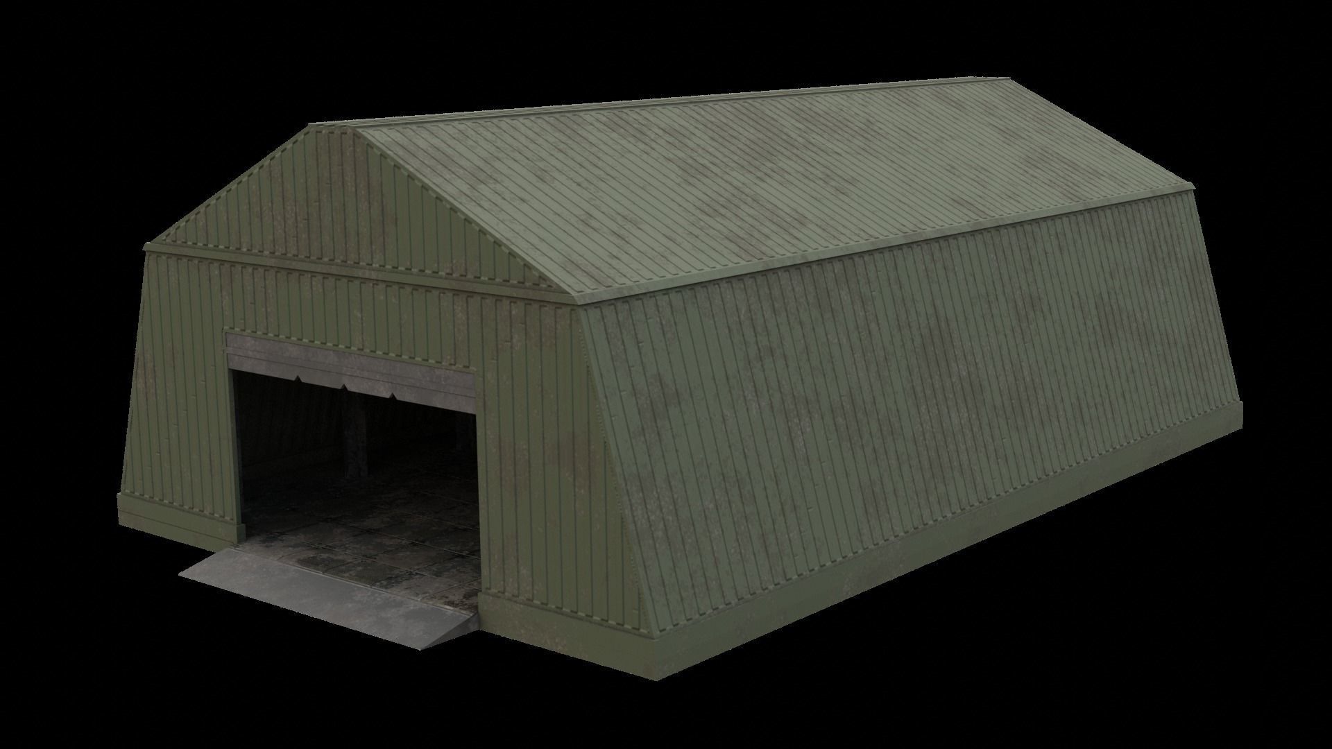 Base Camp - Asset Pack Low-poly 3D model_11