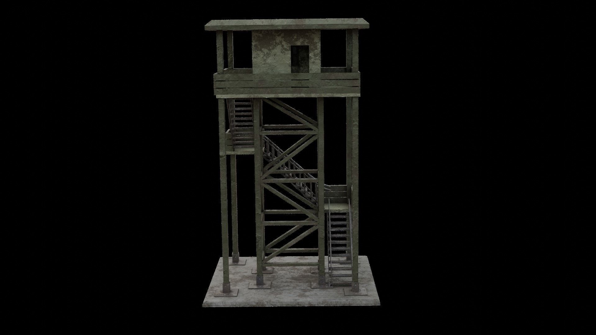 Base Camp - Asset Pack Low-poly 3D model_15