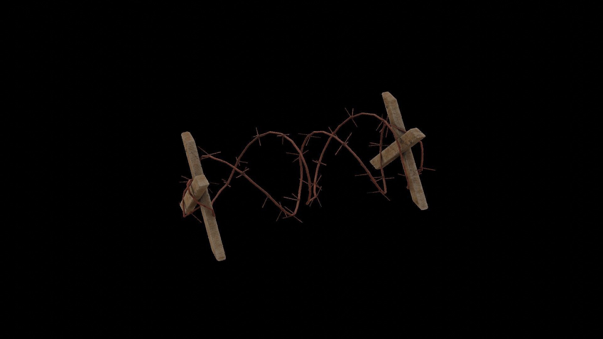 Base Camp - Asset Pack Low-poly 3D model_17